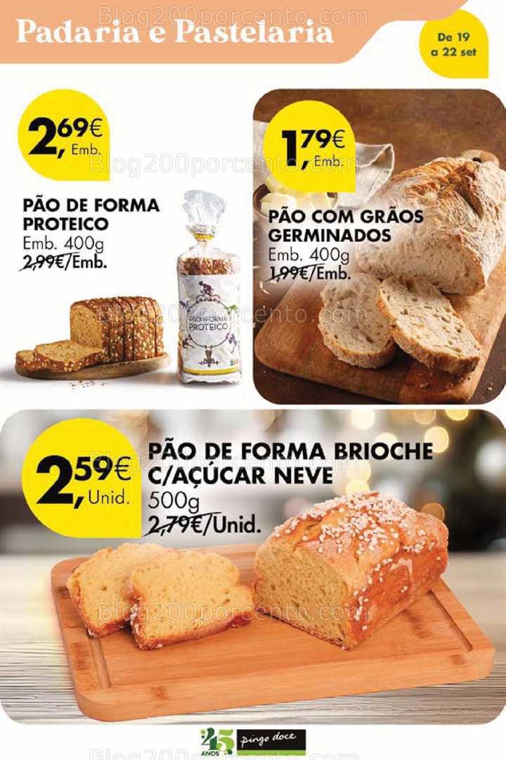 Antevisão Folheto PINGO DOCE Promoções Fim de Semana - 19 a 22 setembro