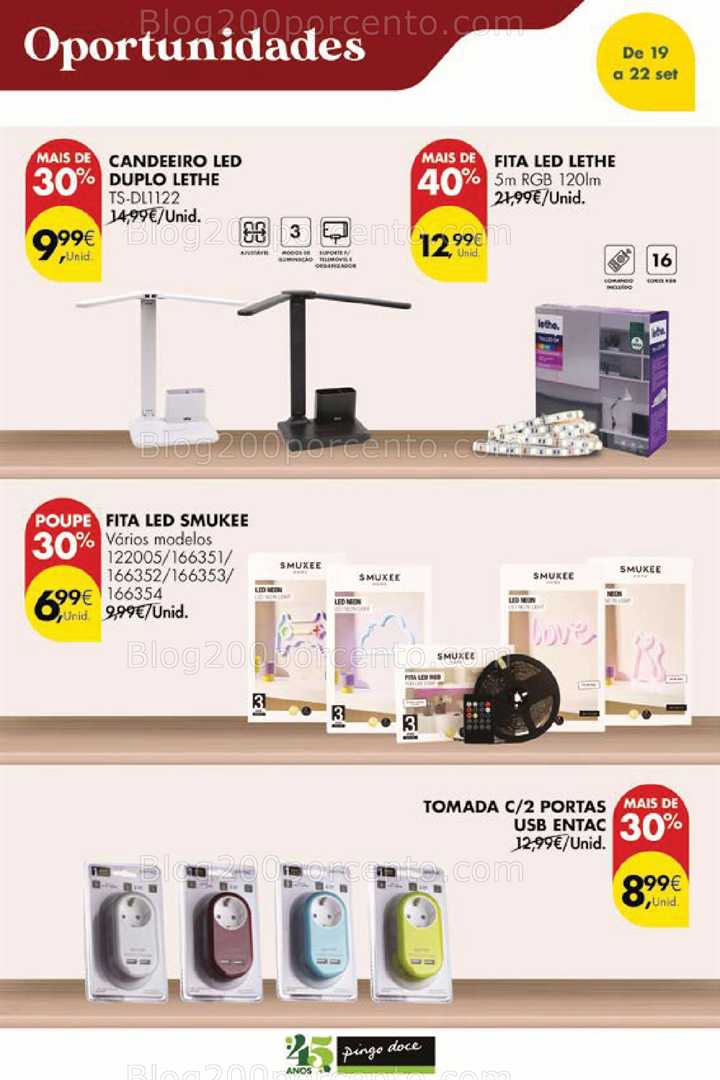 Antevisão Folheto PINGO DOCE Promoções Fim de Semana - 19 a 22 setembro