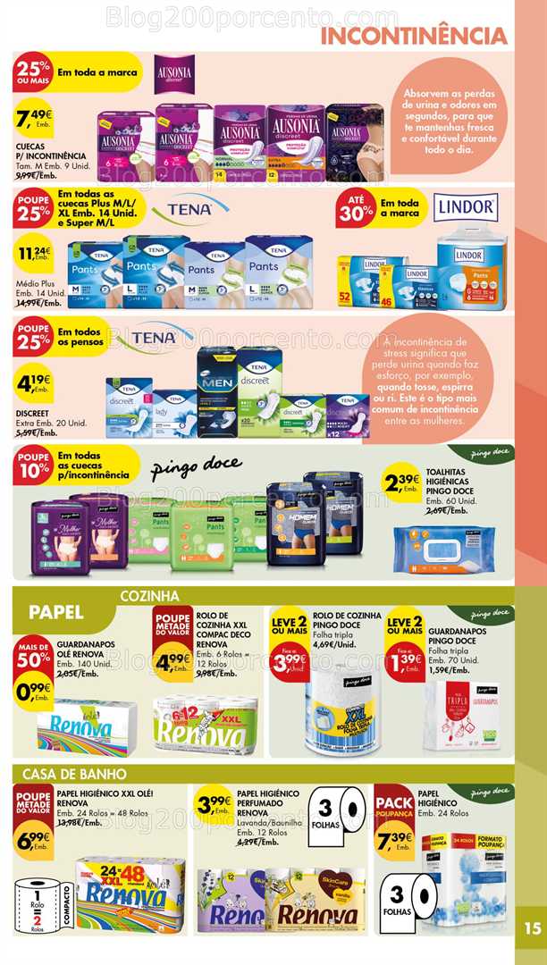 Antevisão Folheto PINGO DOCE Especial Higiene e Limpeza Promoções de 23 setembro a 6 outubro