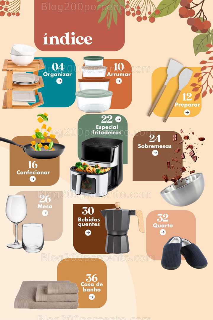 Antevisão Folheto PINGO DOCE Bazar Outono Promoções de 23 setembro a 20 outubro
