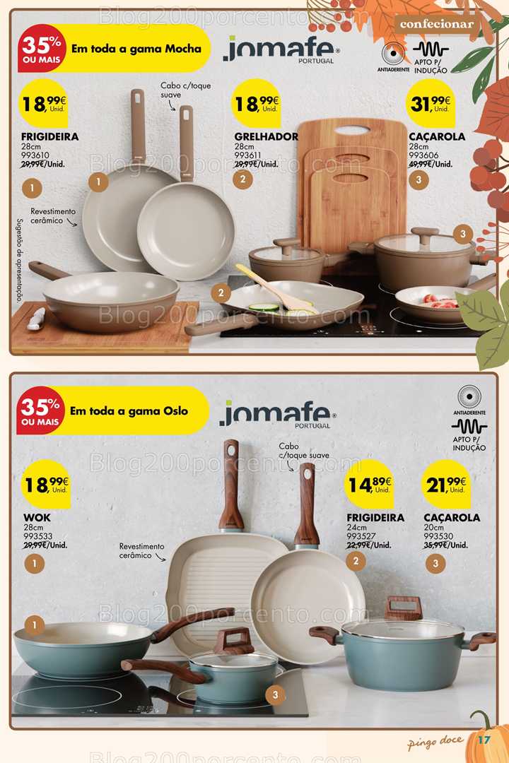 Antevisão Folheto PINGO DOCE Bazar Outono Promoções de 23 setembro a 20 outubro