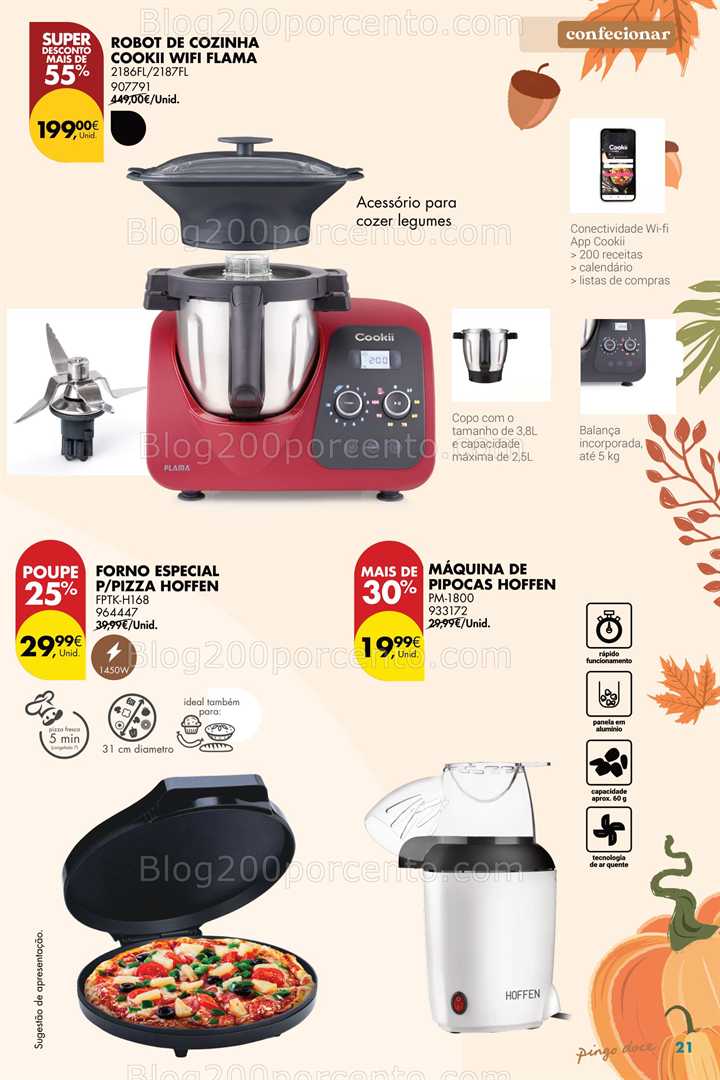 Antevisão Folheto PINGO DOCE Bazar Outono Promoções de 23 setembro a 20 outubro