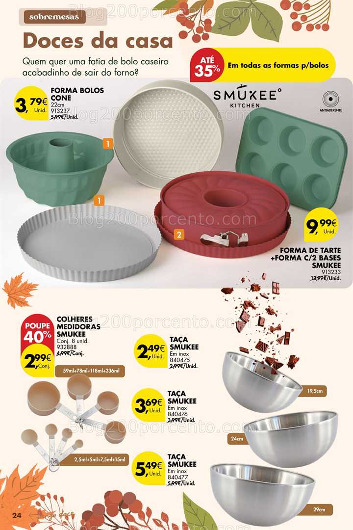 Antevisão Folheto PINGO DOCE Bazar Outono Promoções de 23 setembro a 20 outubro