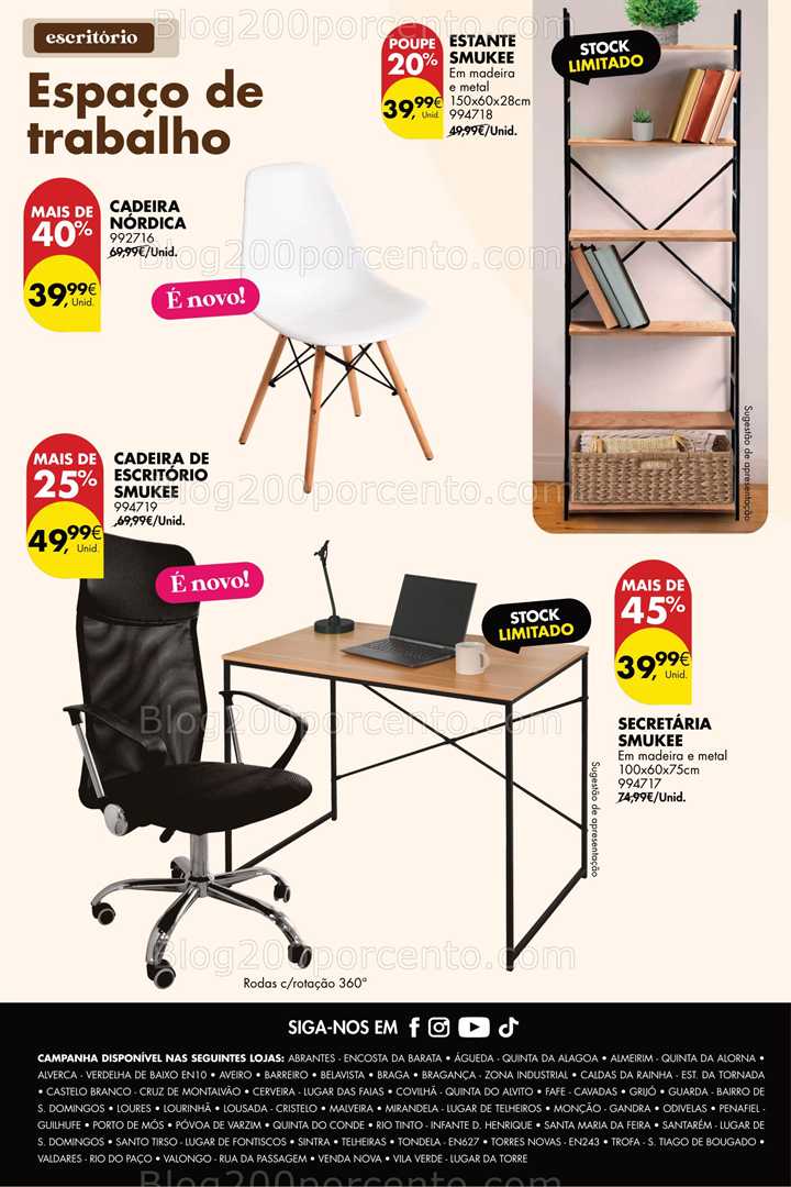 Antevisão Folheto PINGO DOCE Bazar Outono Promoções de 23 setembro a 20 outubro