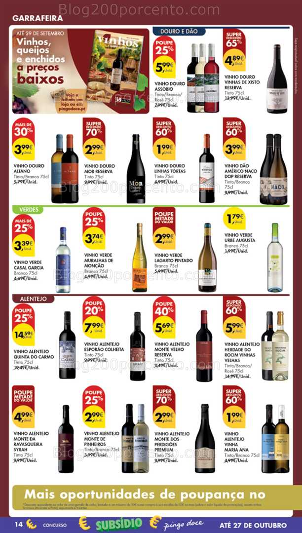 Antevisão Folheto PINGO DOCE Madeira Promoções de 23 a 29 setembro
