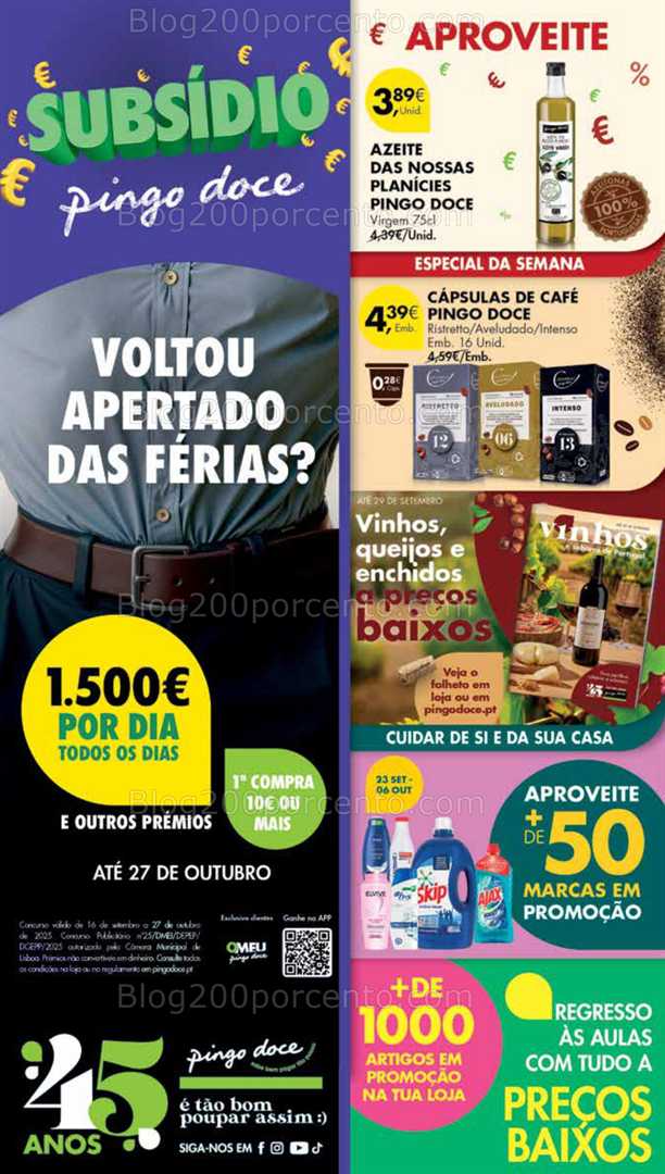 Antevisão Folheto PINGO DOCE Madeira Promoções de 23 a 29 setembro