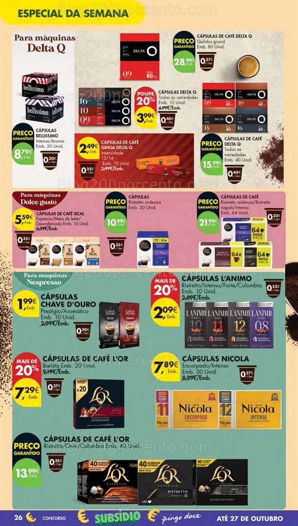 Antevisão Folheto PINGO DOCE Promoções de 23 a 29 setembro - Edição Digital