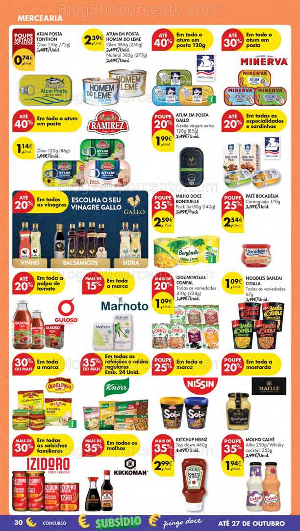 Antevisão Folheto PINGO DOCE Promoções de 23 a 29 setembro - Edição Digital