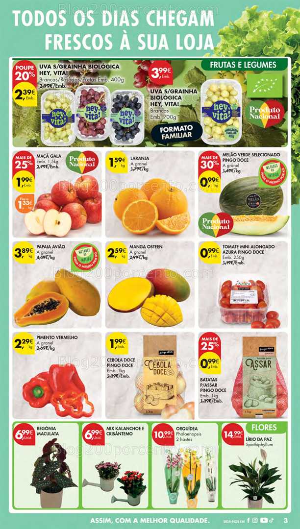 Antevisão Folheto PINGO DOCE Lojas Pequenas Promoções de 23 a 29 setembro