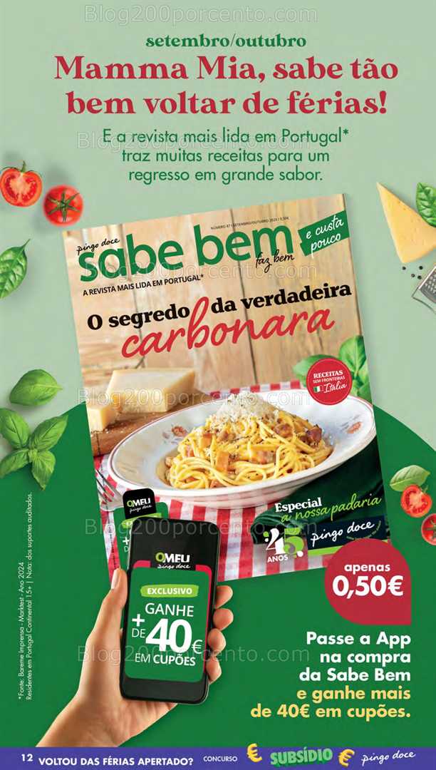 Antevisão Folheto PINGO DOCE Lojas Pequenas Promoções de 23 a 29 setembro