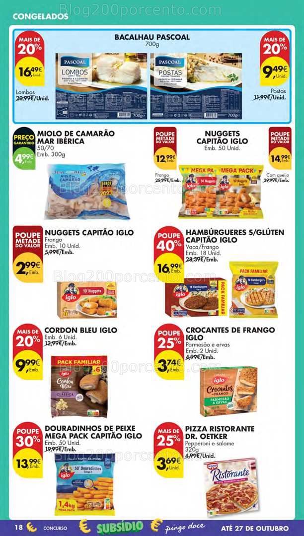 Antevisão Folheto PINGO DOCE Lojas Pequenas Promoções de 23 a 29 setembro