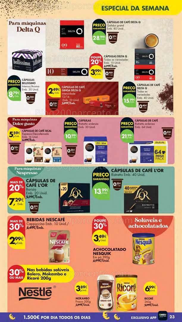 Antevisão Folheto PINGO DOCE Lojas Pequenas Promoções de 23 a 29 setembro