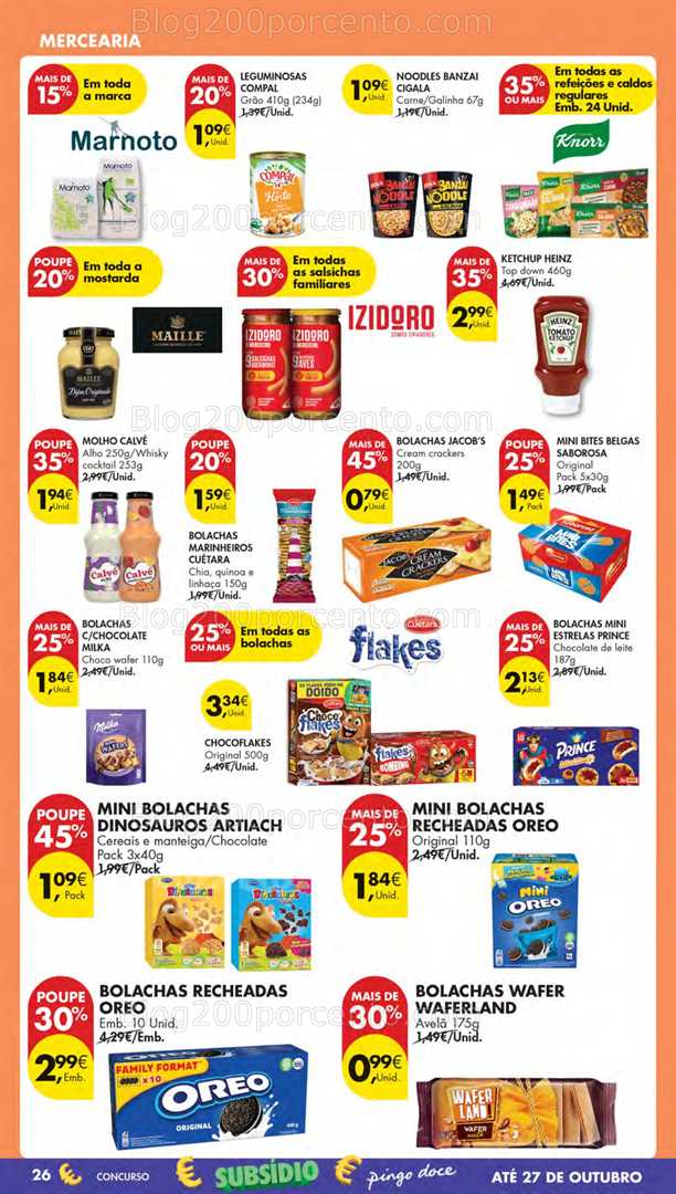 Antevisão Folheto PINGO DOCE Lojas Pequenas Promoções de 23 a 29 setembro