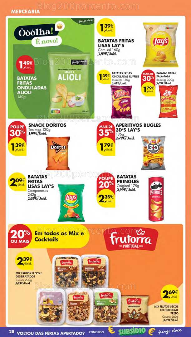 Antevisão Folheto PINGO DOCE Lojas Pequenas Promoções de 23 a 29 setembro