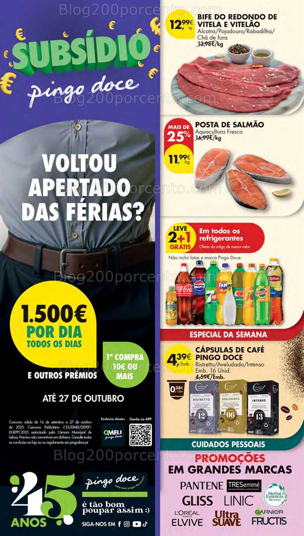 Antevisão Folheto PINGO DOCE Lojas Pequenas Promoções de 23 a 29 setembro