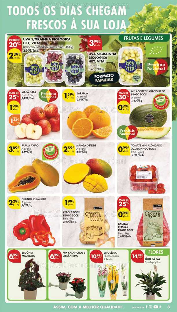 Antevisão Folheto PINGO DOCE Lojas Grandes Promoções de 23 a 29 setembro