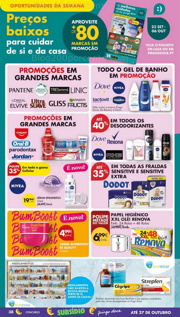 Antevisão Folheto PINGO DOCE Lojas Grandes Promoções de 23 a 29 setembro