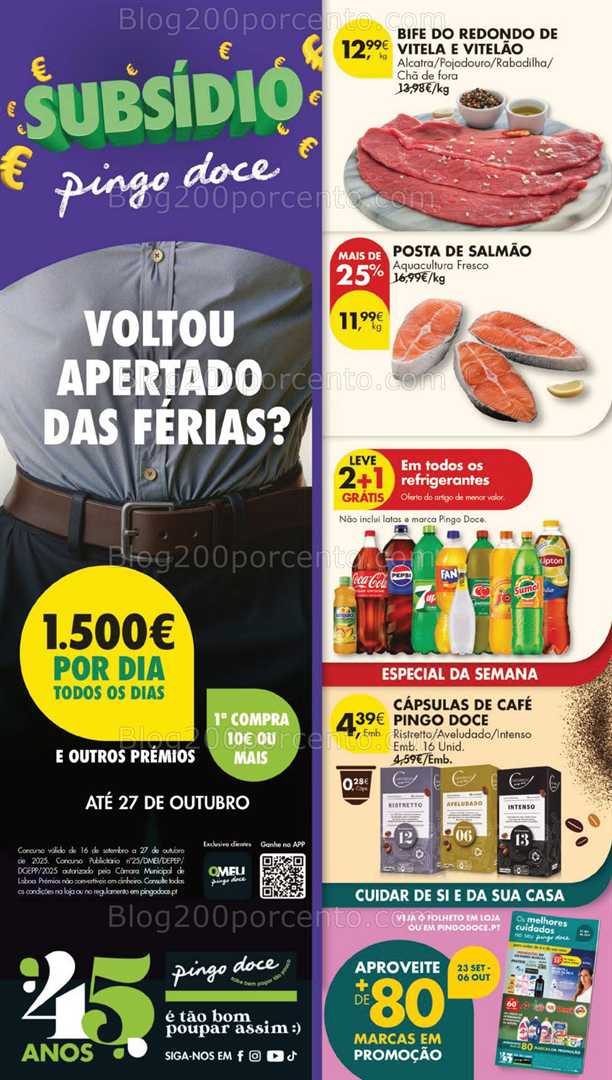 Antevisão Folheto PINGO DOCE Lojas Grandes Promoções de 23 a 29 setembro