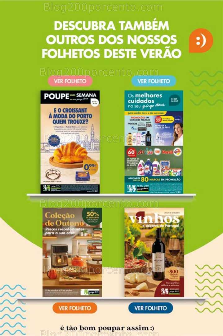 Antevisão Folheto PINGO DOCE Promoções Fim de Semana - 26 a 29 setembro
