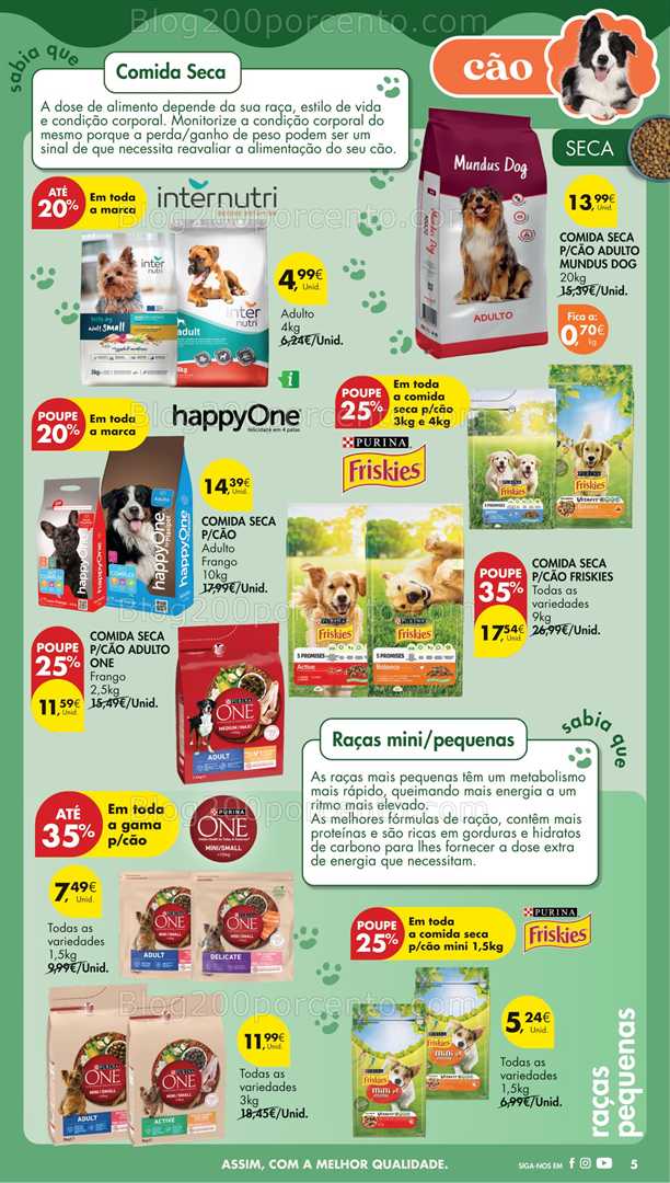 Antevisão Folheto PINGO DOCE Petfood Promoções de 30 setembro a 13 outubro