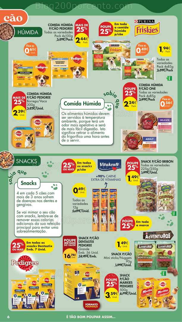 Antevisão Folheto PINGO DOCE Petfood Promoções de 30 setembro a 13 outubro