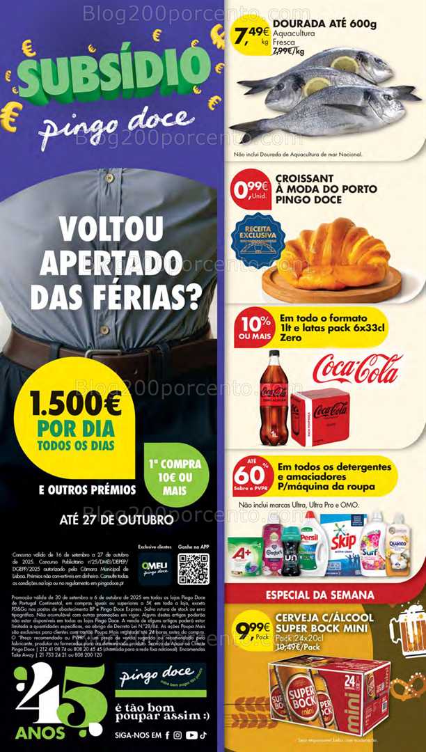 Antevisão Folheto PINGO DOCE Madeira Promoções de 30 setembro a 6 outubro