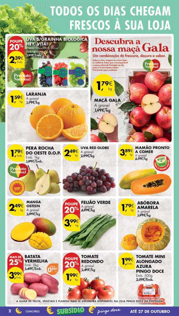 Antevisão Folheto PINGO DOCE Madeira Promoções de 30 setembro a 6 outubro