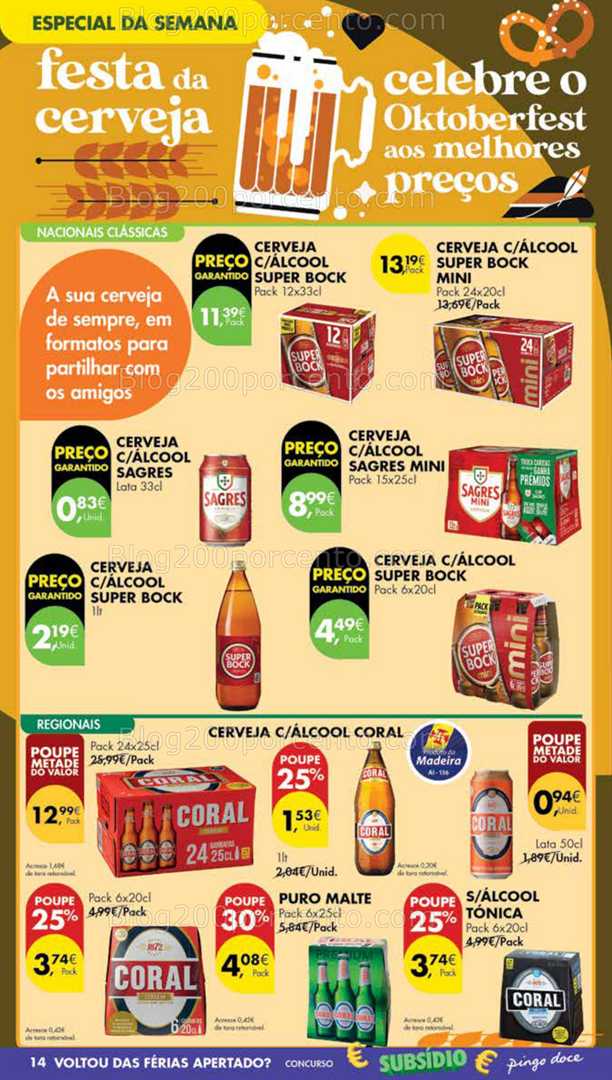 Antevisão Folheto PINGO DOCE Madeira Promoções de 30 setembro a 6 outubro