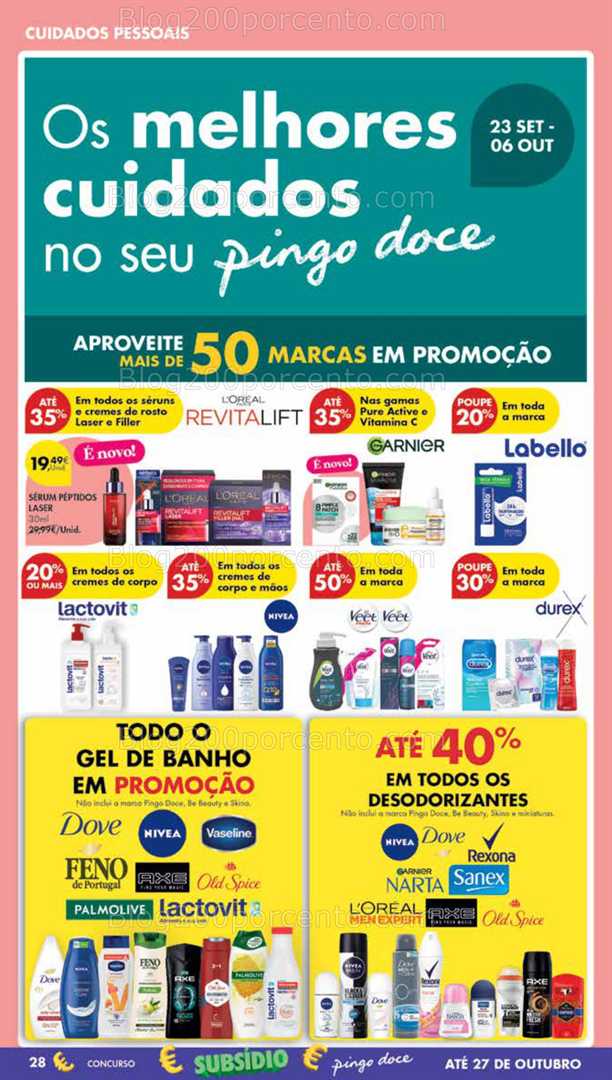 Antevisão Folheto PINGO DOCE Madeira Promoções de 30 setembro a 6 outubro