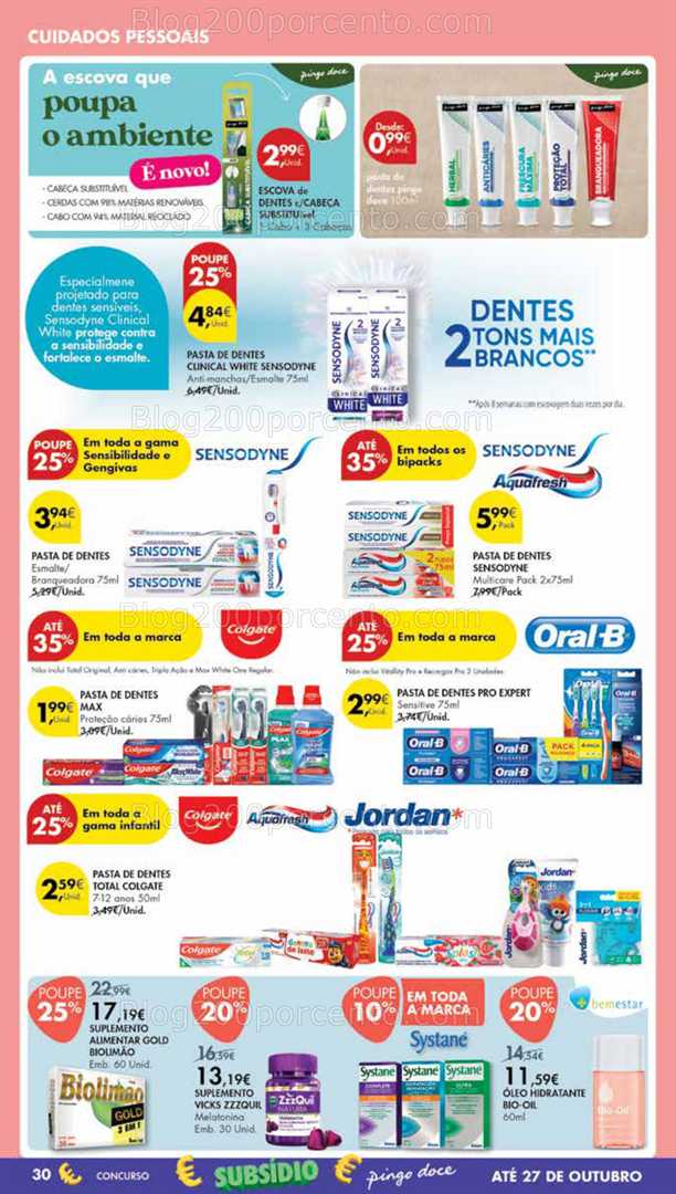 Antevisão Folheto PINGO DOCE Madeira Promoções de 30 setembro a 6 outubro