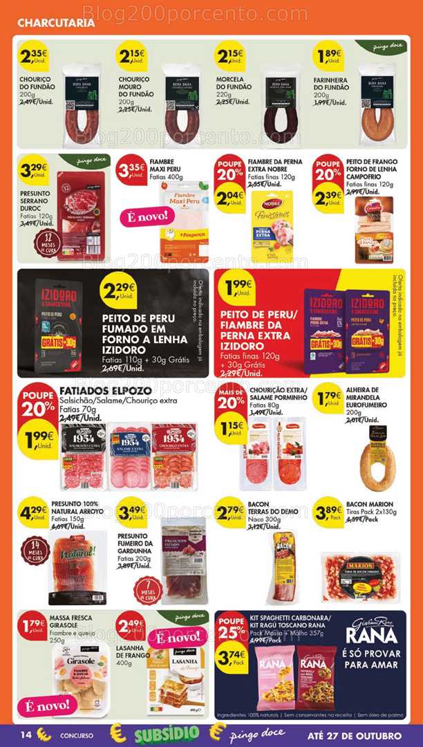 Antevisão Folheto PINGO DOCE Lojas Grandes Promoções de 30 setembro a 6 outubro
