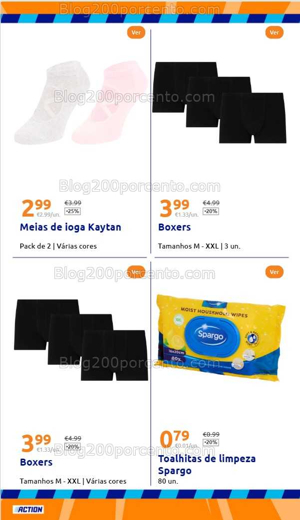 Antevisão Folheto ACTION Promoções de 10 a 16 setembro