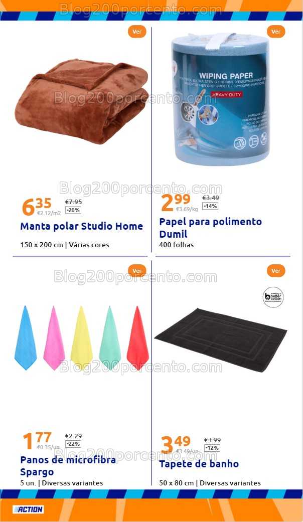 Antevisão Folheto ACTION Promoções de 10 a 16 setembro