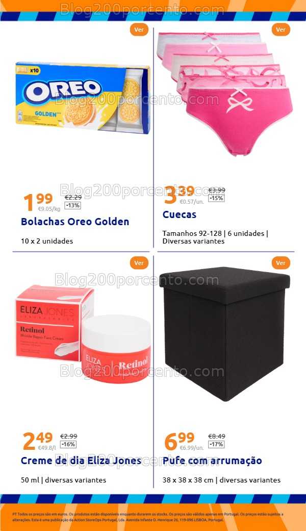 Antevisão Folheto ACTION Promoções de 10 a 16 setembro
