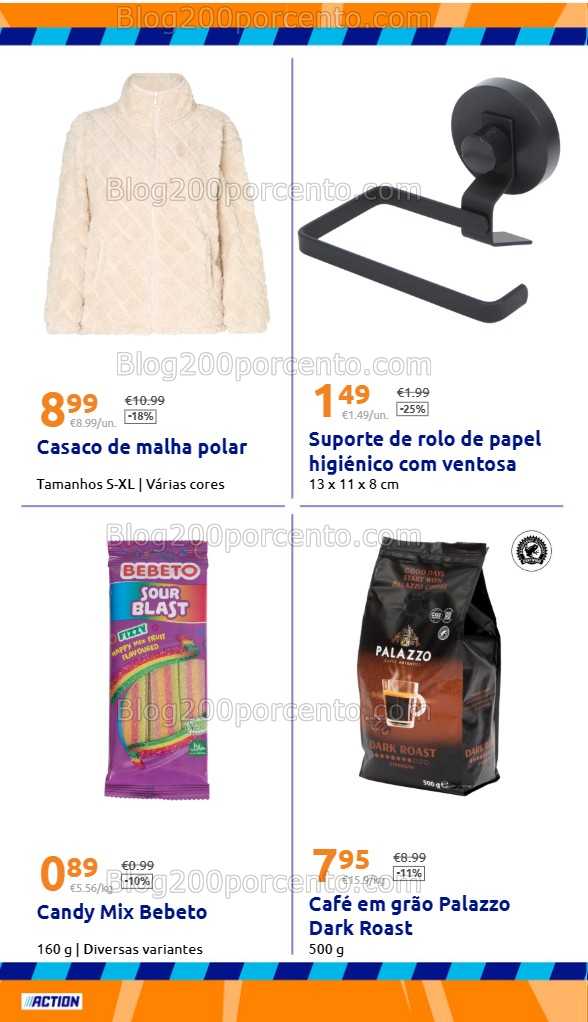 Antevisão Folheto ACTION Promoções de 1 a 7 outubro