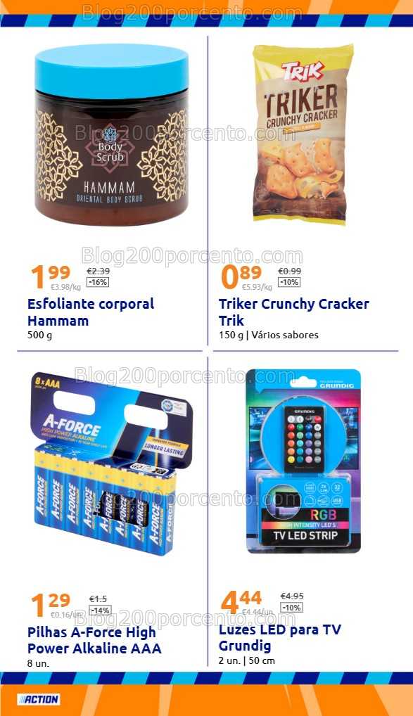 Antevisão Folheto ACTION Promoções de 1 a 7 outubro
