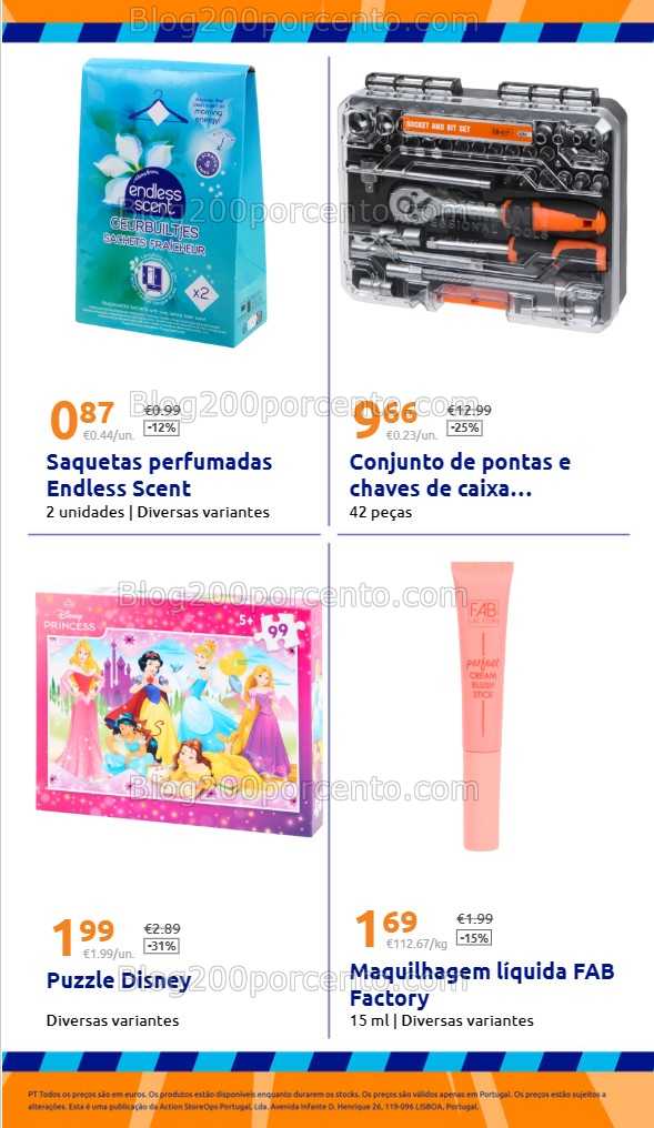 Antevisão Folheto ACTION Promoções de 1 a 7 outubro