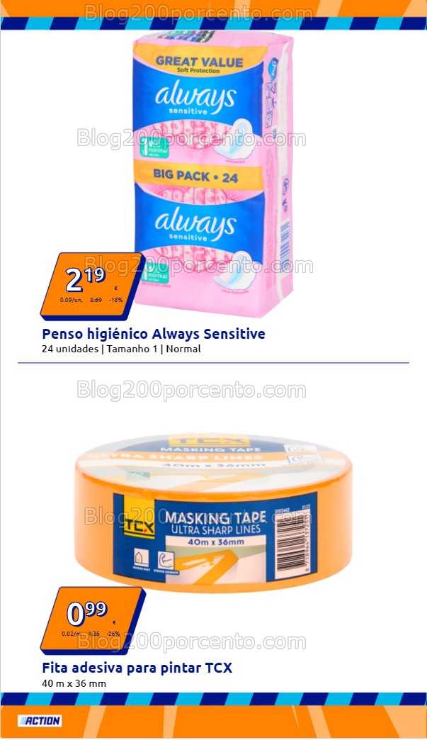 Antevisão Folheto ACTION Promoções de 24 a 30 setembro