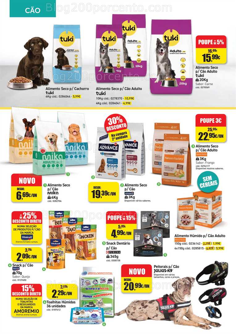 Antevisão Folheto AGRILOJA Feira do Animal Promoções de 1 a 31 outubro