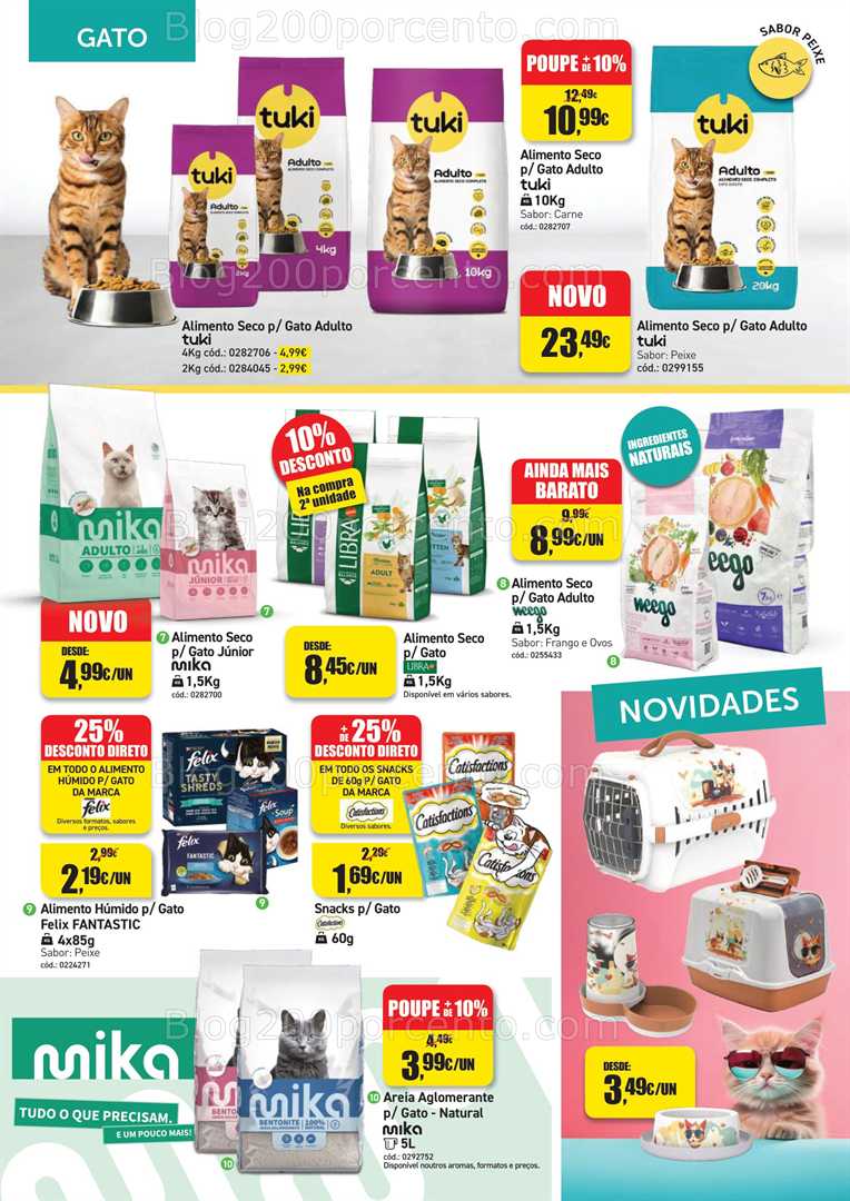 Antevisão Folheto AGRILOJA Feira do Animal Promoções de 1 a 31 outubro