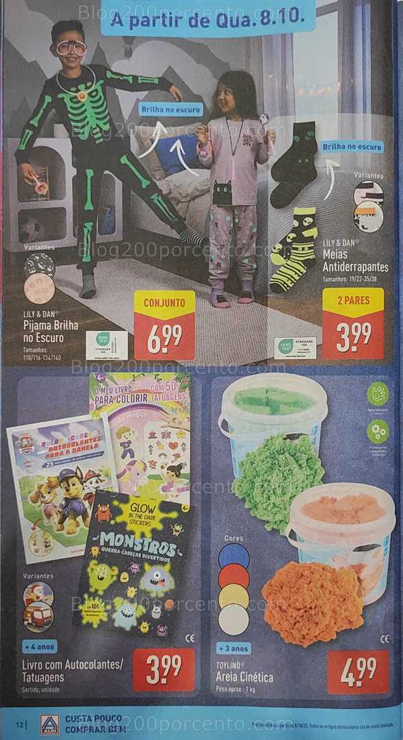 Antevisão Folheto ALDI Halloween Promoções de 6 a 12 outubro