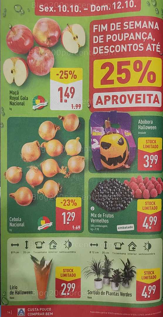 Antevisão Folheto ALDI Promoções de 6 a 12 outubro