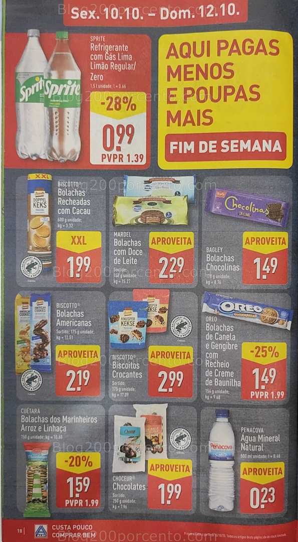 Antevisão Folheto ALDI Promoções de 6 a 12 outubro