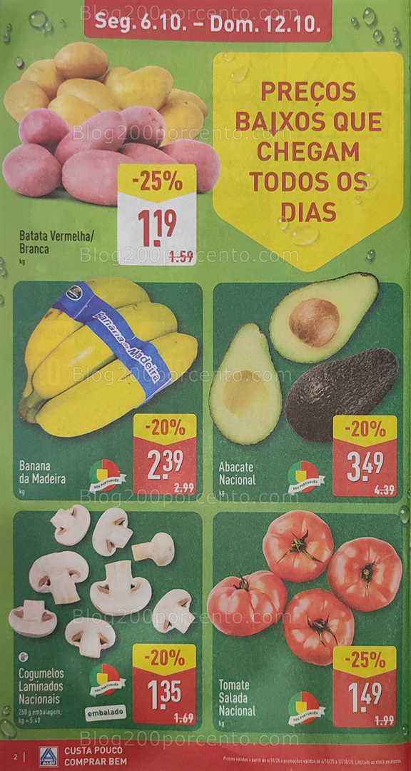 Antevisão Folheto ALDI Promoções de 6 a 12 outubro