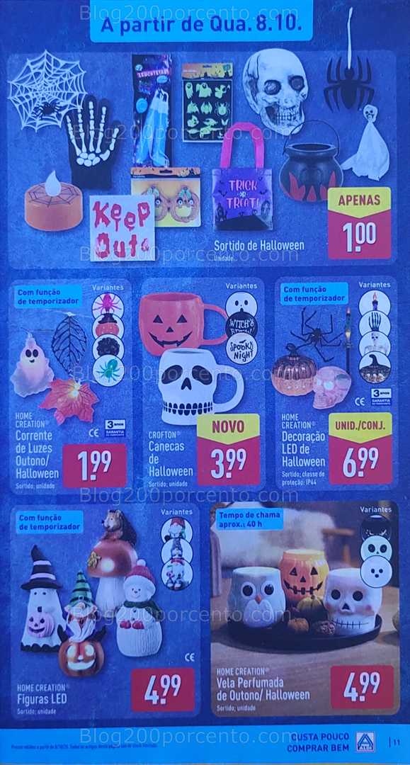 Antevisão Folheto ALDI Promoções de 6 a 12 outubro