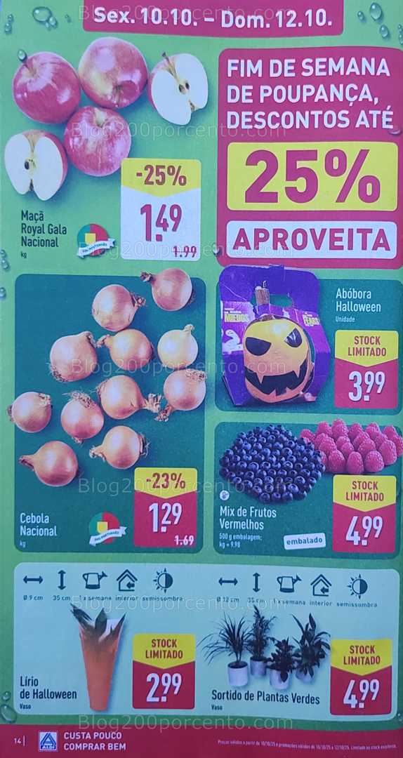 Antevisão Folheto ALDI Promoções de 6 a 12 outubro