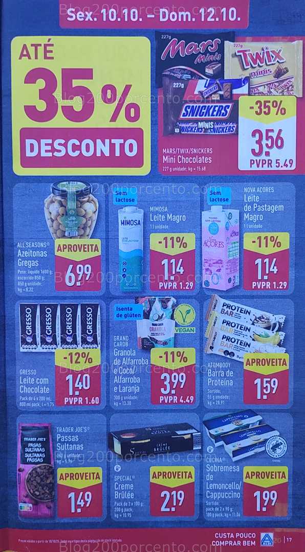 Antevisão Folheto ALDI Promoções de 6 a 12 outubro