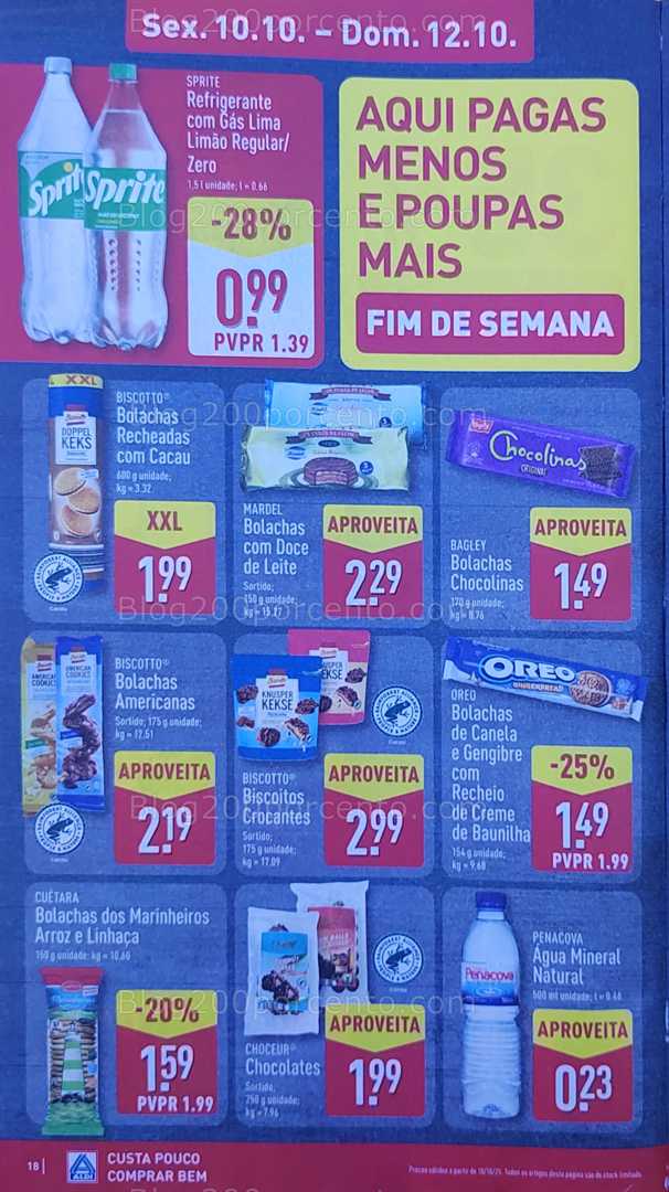 Antevisão Folheto ALDI Promoções de 6 a 12 outubro