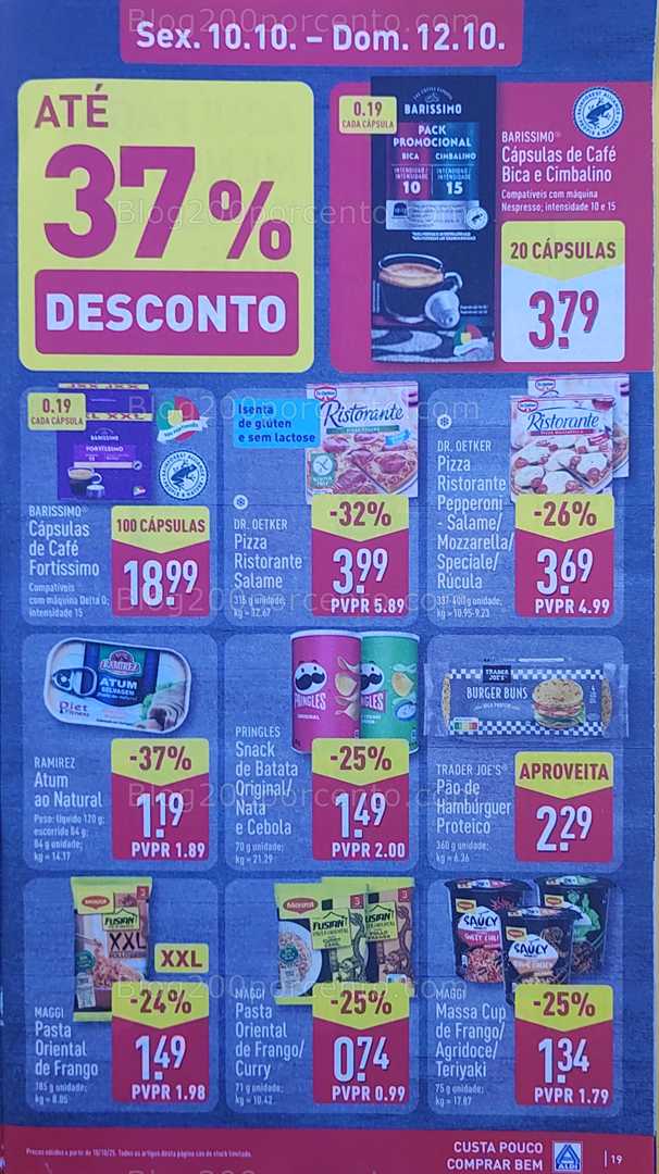 Antevisão Folheto ALDI Promoções de 6 a 12 outubro