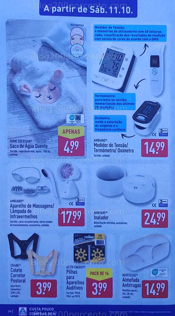 Antevisão Folheto ALDI Promoções de 6 a 12 outubro